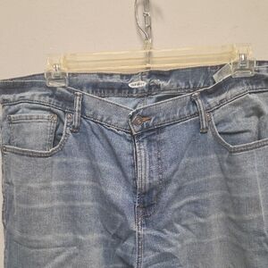 Old Navy Men's Denim Straight Jeans - Sky Blue